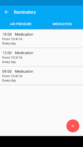 Blood Pressure Diary Screenshot