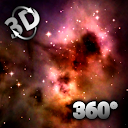 Space! Stars & Clouds 3D app icon