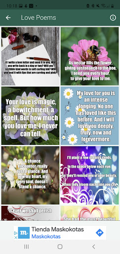 POEMS ABOUT LOVE TO MY PARTNER Screen 2