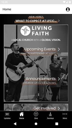 Living Faith Ct Screen 2