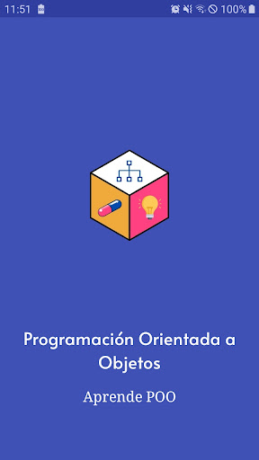 Android application Aprende POO screenshort