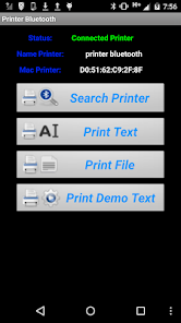 Screenshot 7 Impresora Bluetooth android