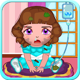Bella go to hospital - Injured care kids game icon
