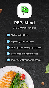 PEP: Mind - Food tracker, heal