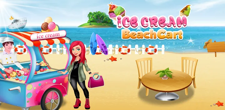 My Beach Ice Cream Shop Game