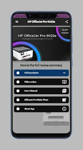 HP OfficeJet Pro 9025e Printer