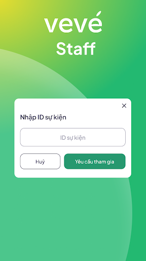 Android application Ve vé Staff - Quản lý dễ dàng! screenshort