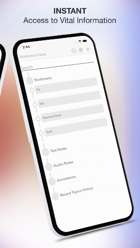 Screenshot of Rapid Review Anatomy Guide