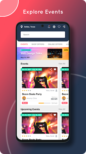 Android application FestumEvento - User App screenshort