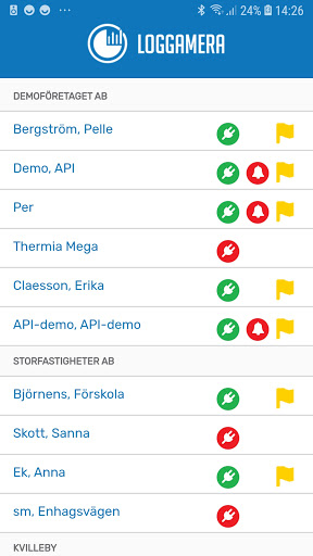 Loggamera Pro Screen 2