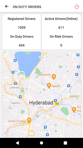 Android application HOPP COMPANY - Admin screenshort