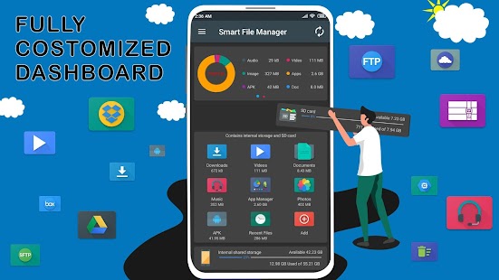 File Manager by Lufick Ekran görüntüsü