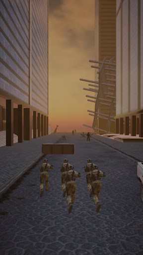 Android application Operation War – run shooter screenshort