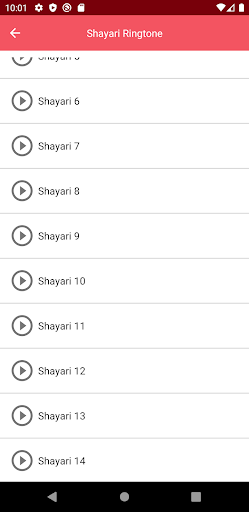 Shayari Ringtones Screen 3