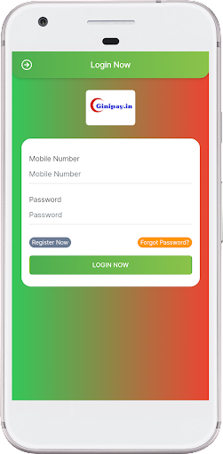 Android application GiniPay - Recharge, BBPS screenshort