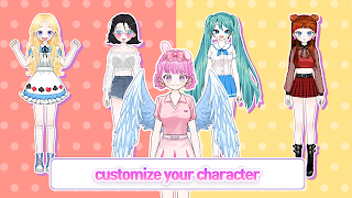 Stylist:Character dressup game - Screenshot 2