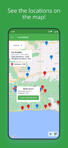 Checklist Locations Screen 2