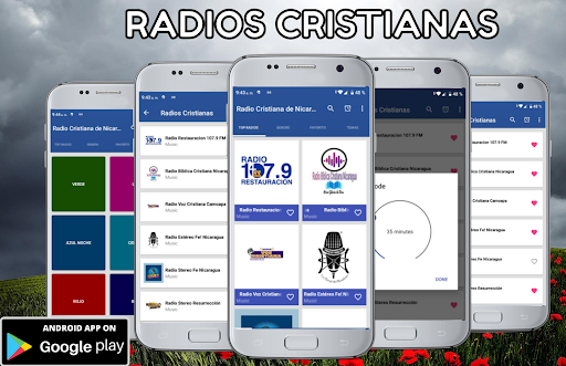 Android application Radios Cristianas de Nicaragua screenshort