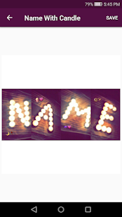 Name Art - Write Name With Candle  Screenshots 6