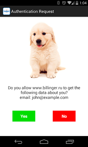 Teddy ID Password-Free Login