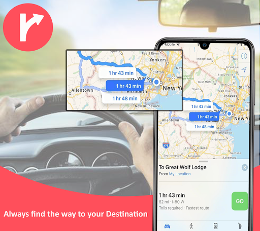GPS Maps, Navigation & Traffic - 2.9 - (Android)