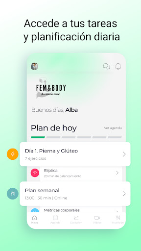 Android application FEM&BODY screenshort