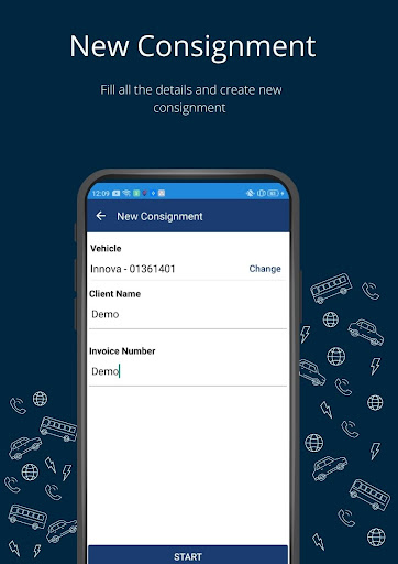 Android application Lokkate Trip Manager screenshort