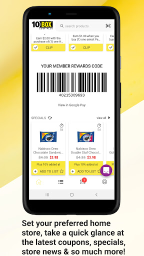 Screenshot of 10Box Cost-Plus