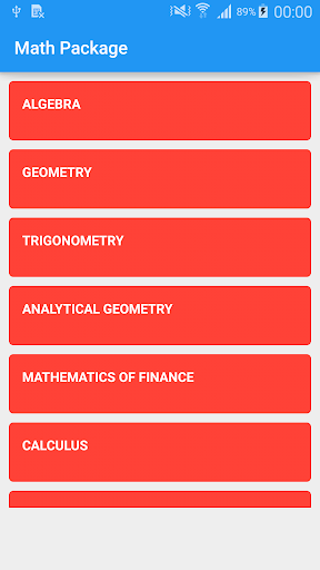 Math Package Guide Screen 2