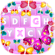 Color Butterfly Emoji Keyboard