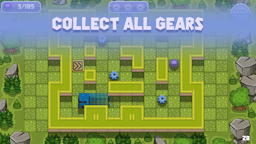 Robot dash: Slider rush puzzle Screen 3