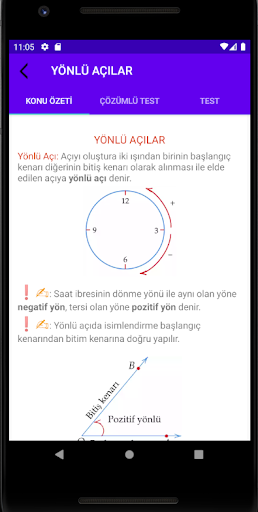 11. SINIF MATEMATİK Screen 3