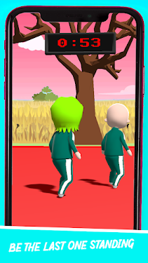 #2. Silent Survival Game : Green Red Squid Challenge (Android) By: BrainyThings