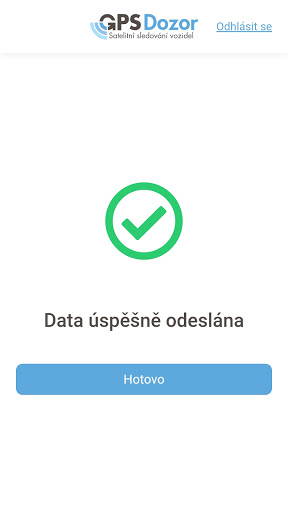 GPS Dozor Servis Screen 3