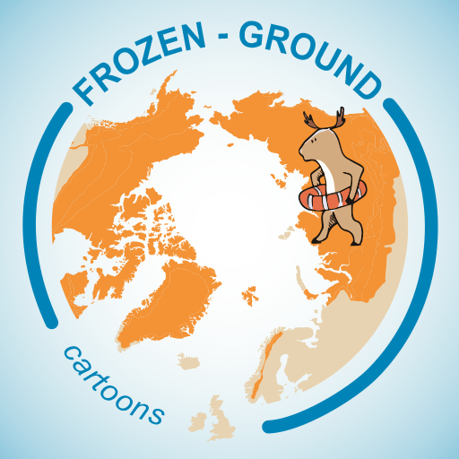 Frozen-Ground Cartoons logo