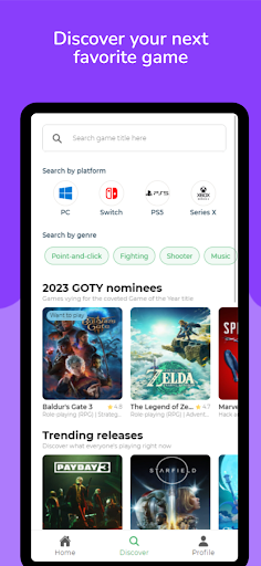 GameLib Screen 2