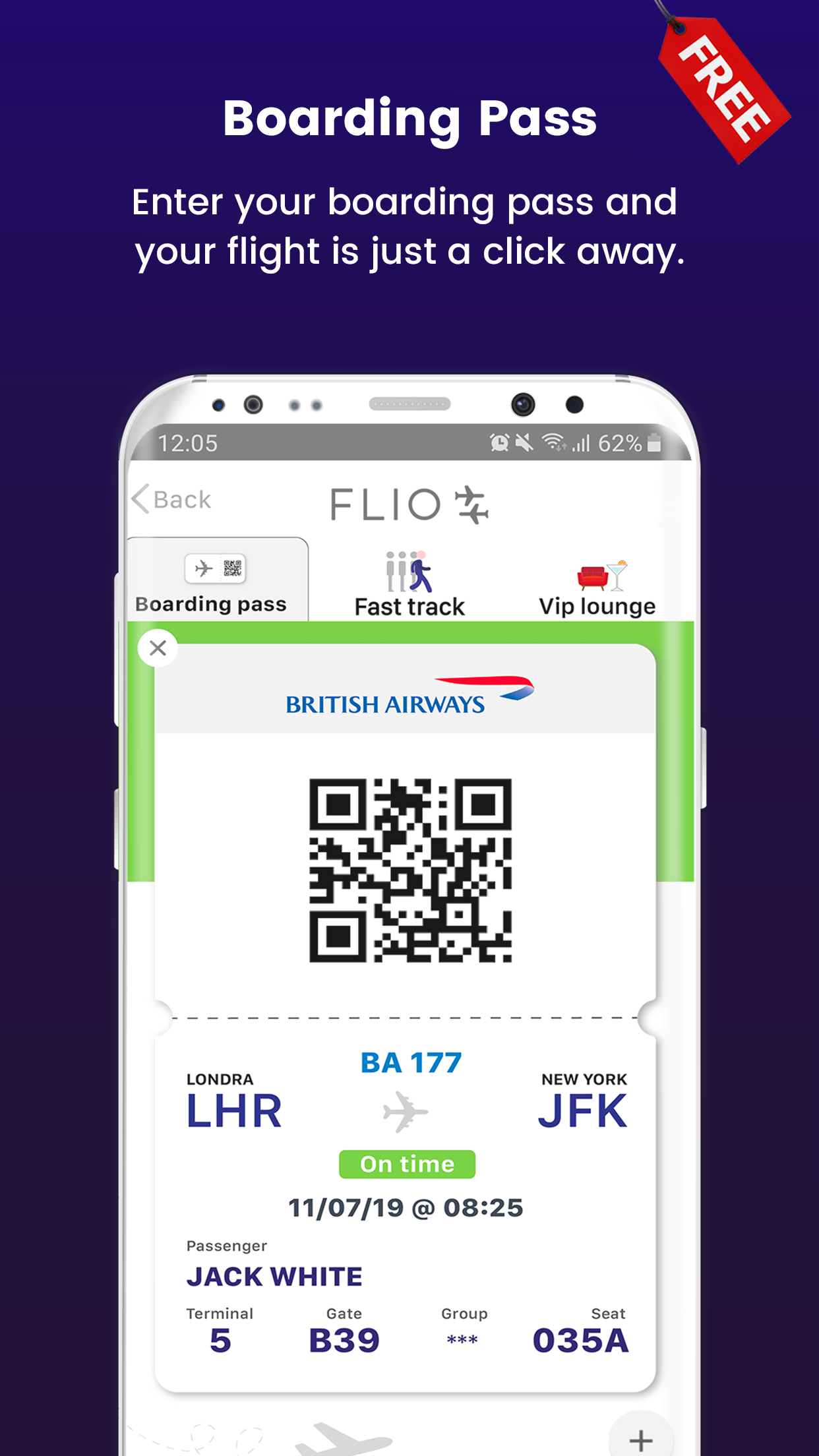 Android application FLIO – Your travel assistant screenshort