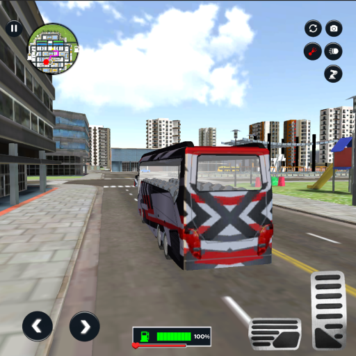 Tech Bus Driving Sim Game Latest Icon