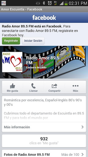 Radio Amor 89.5 FM, Escuintla Screen 2