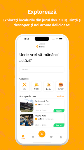 Android application Savoro: Smart Food Order screenshort
