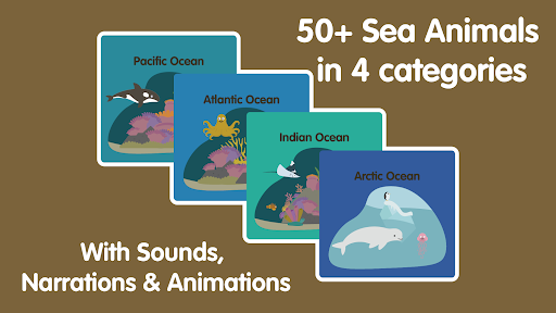 Learn Ocean Animals for kids Screen 3
