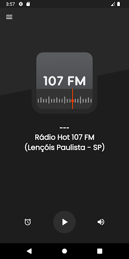 Android application Rádio Hot 107 FM screenshort