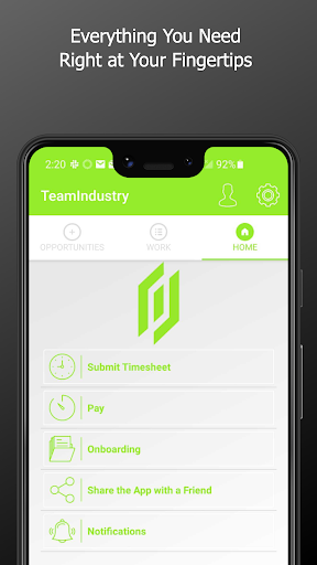 TeamIndustry Screen 3