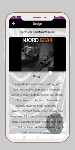 Guia do Smartwatch Njord Gear