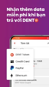 DENT: Dữ liệu eSIM Toàn cầu