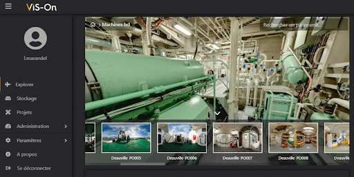 Android application VIS-On screenshort