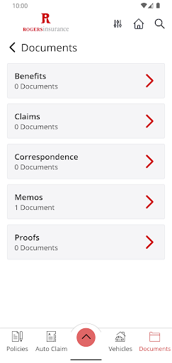 Rogers Insurance Agency Online Screen 3