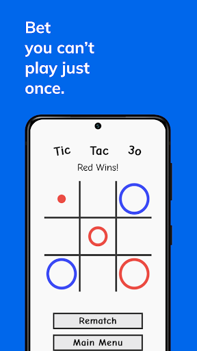 Android application Tic Tac 3o - 3 Players screenshort