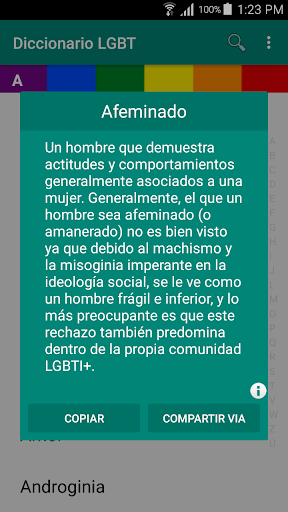 Diccionario LGBT Screen 3
