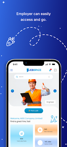 Screenshot of JobSpace-Job Search in Myanmar